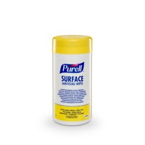 Ściereczki do dezynfekcji powierzchni PURELL SURFACE SANITISING WIPES (100SZT) #95102