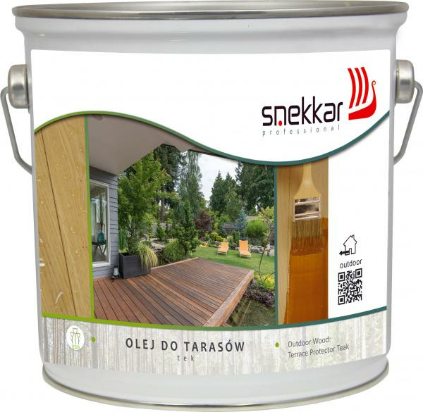 Snekkar Olej do tarasów: Tek 0,75 L