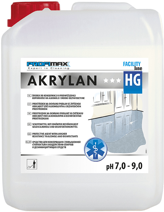 AKRYLAN HIGH GLOSS 10 L - wysokopołyskowa, super wytrzymała powłoka polimerowa